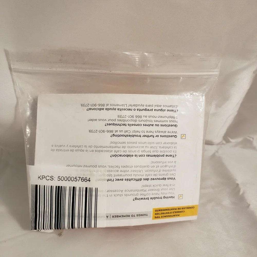 Keurig 2.0 Brewer Top Needle Cleaning Maintenance Accessory NEW